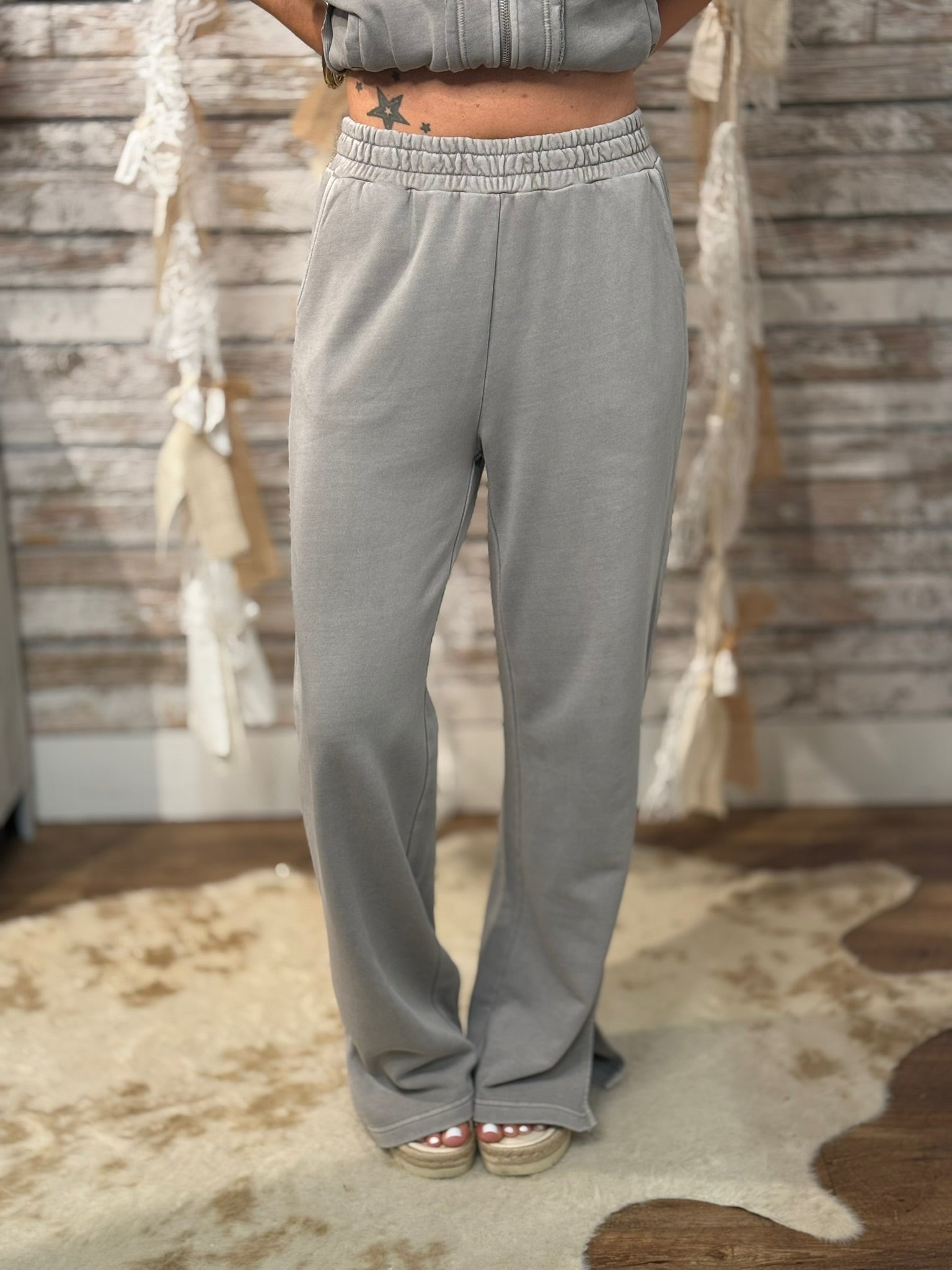 Urban Drift Wide - Leg Pants - Mainstream Boutique