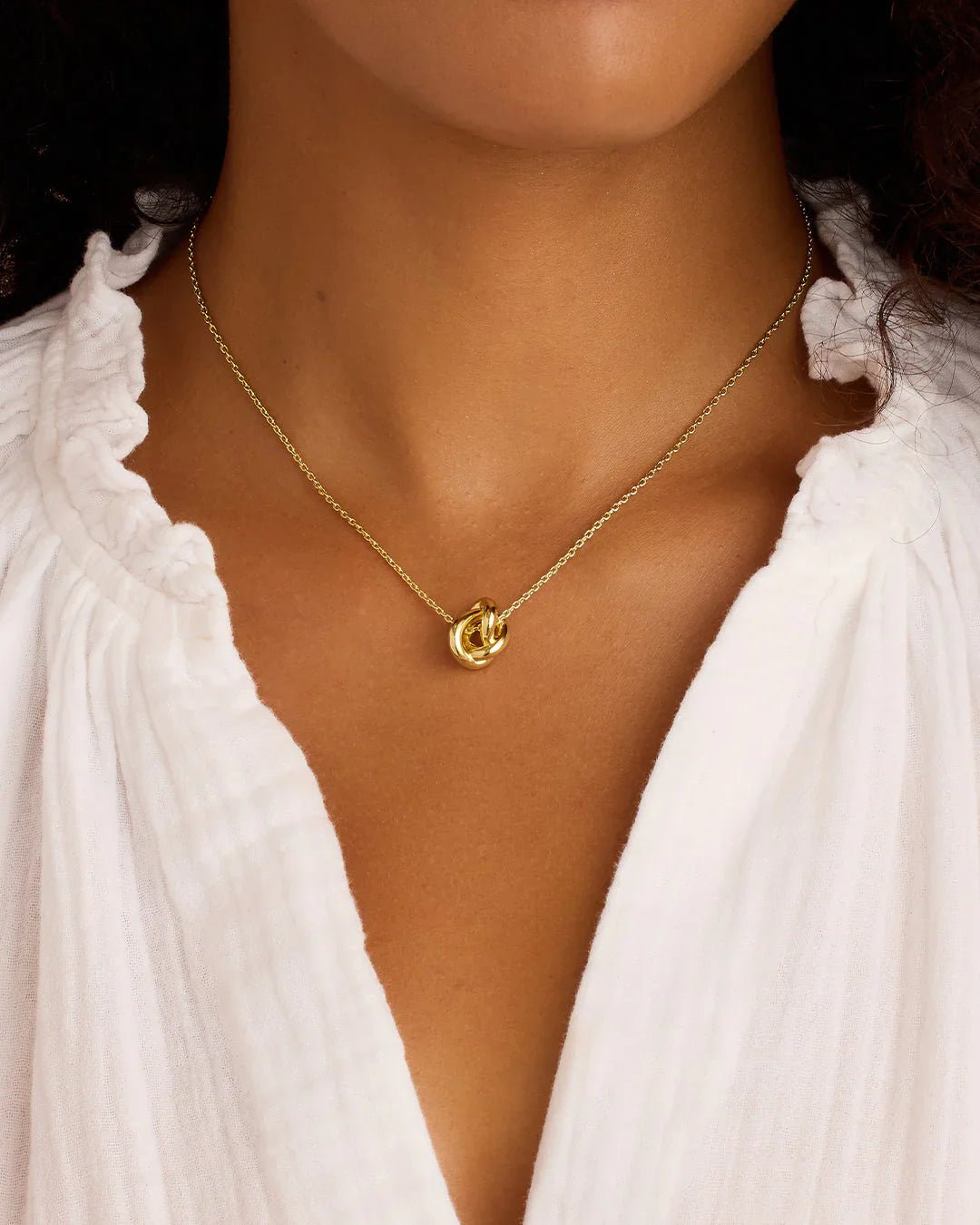 Gorjana Infinity Knot Necklace - Mainstream Boutique