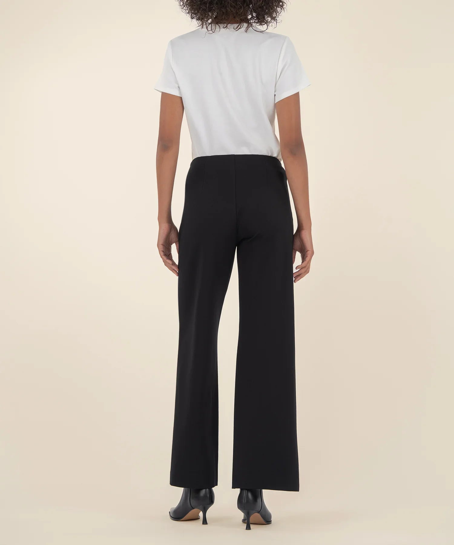 Meg Ponte High Rise Wide Leg Trouser - Mainstream Boutique