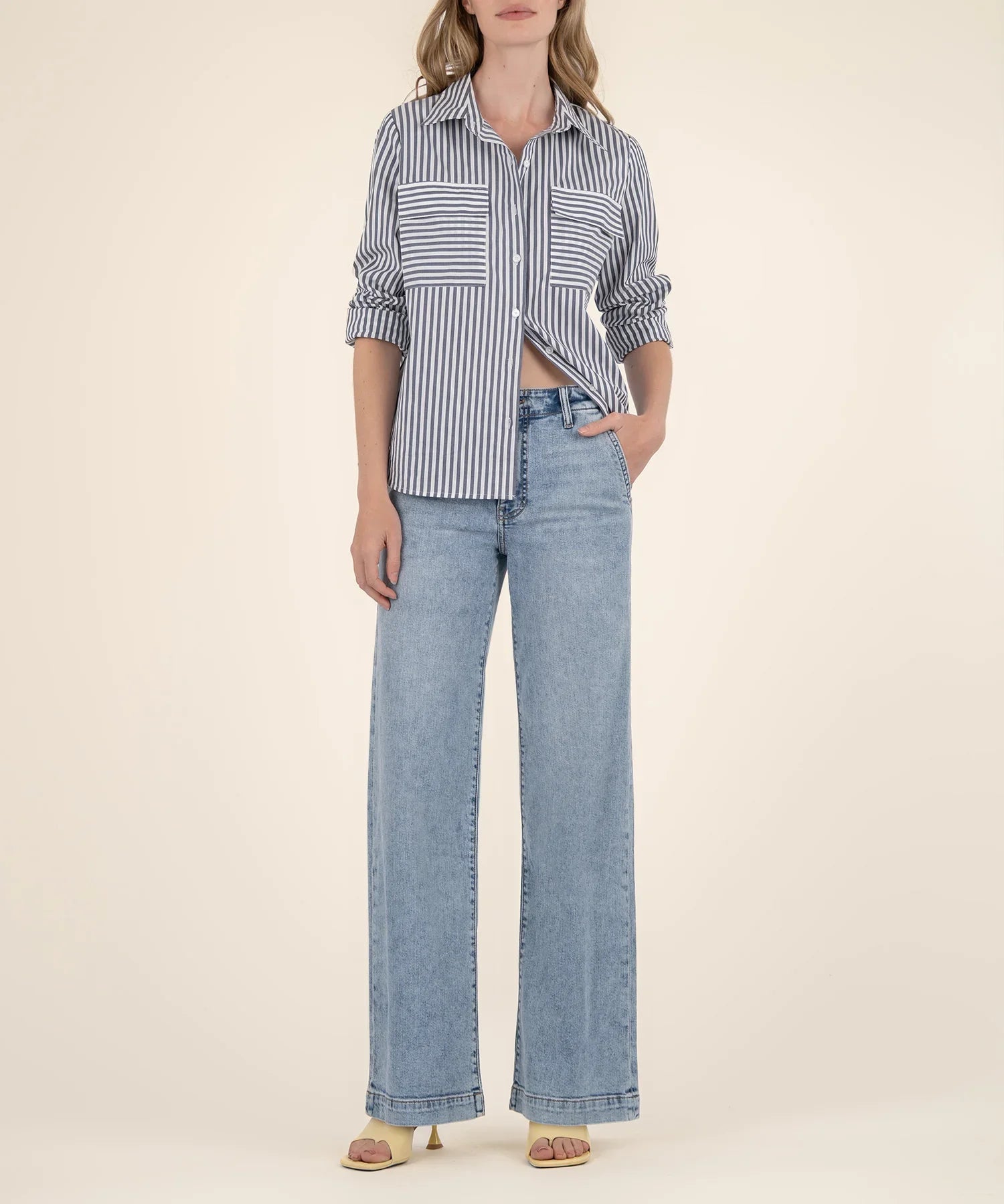KUT Jean High Rise Wide Leg *Final Sale* - Mainstream Boutique