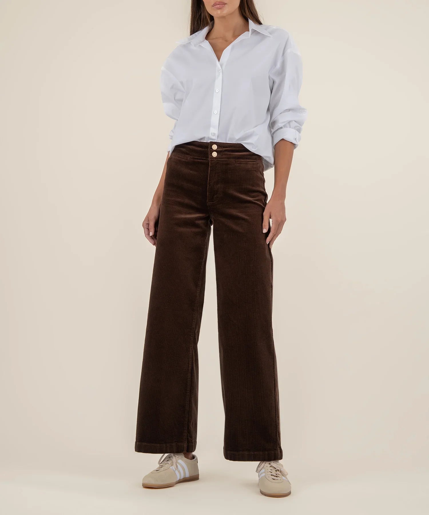 Meg Corduroy Wide Leg Pant - KUT - Mainstream Boutique