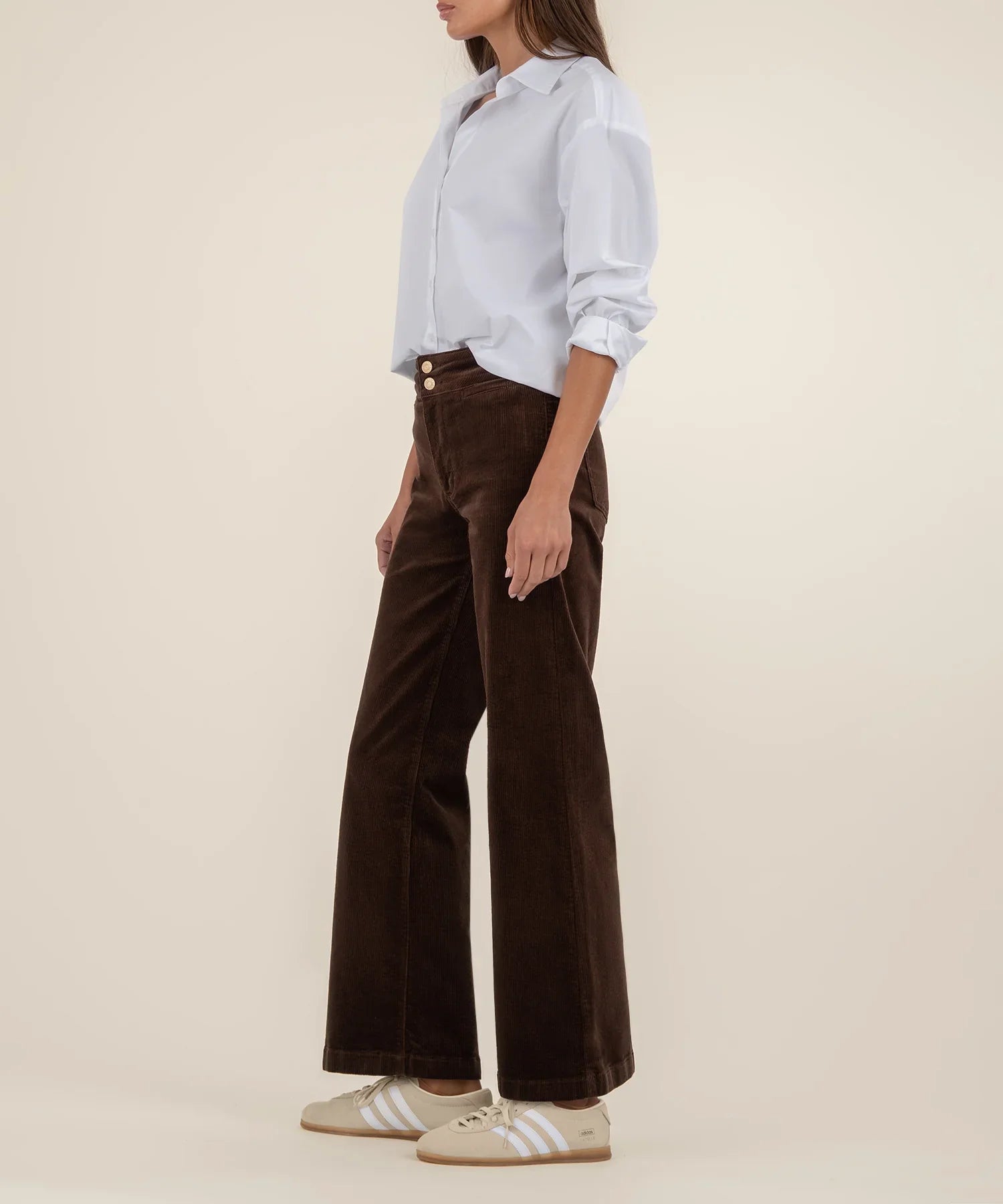 KUT Meg Corduroy Wide Leg Pant - Mainstream Boutique