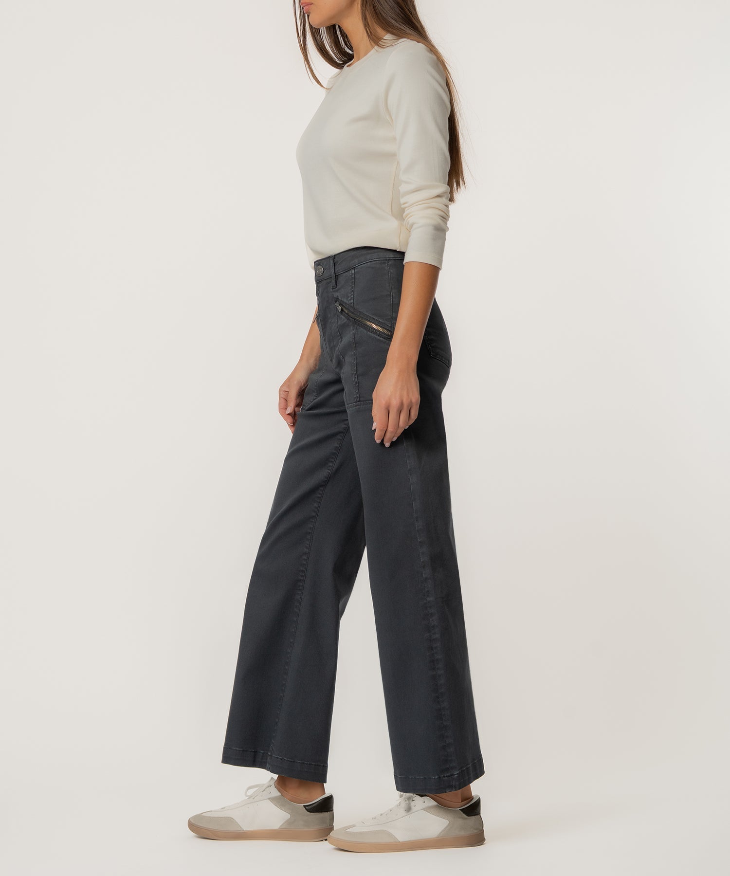 KUT Meg HR Wide Leg Pant - Gainful - Mainstream Boutique