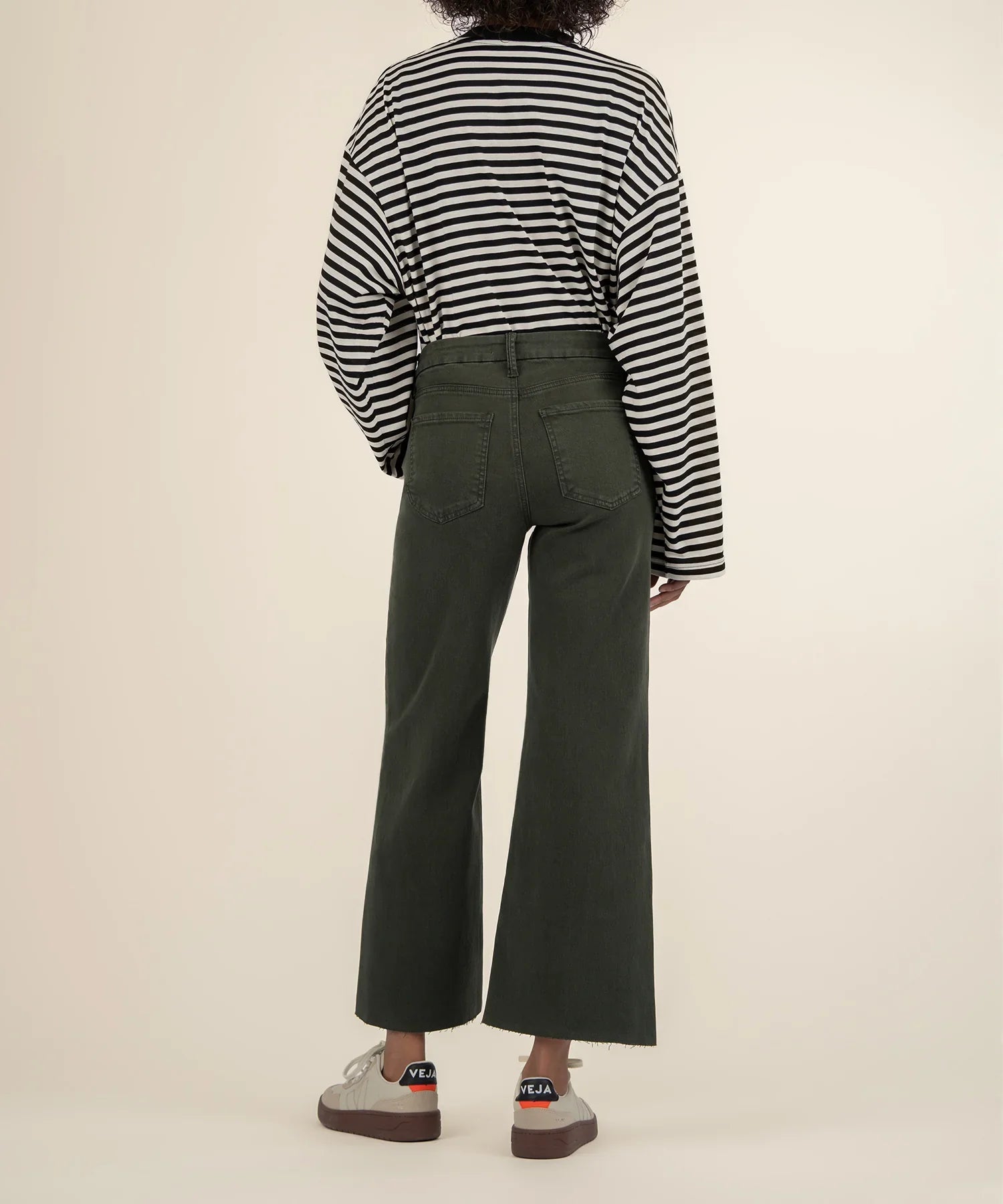 Meg High Rise Wide Leg - Sherwood Forest - Mainstream Boutique