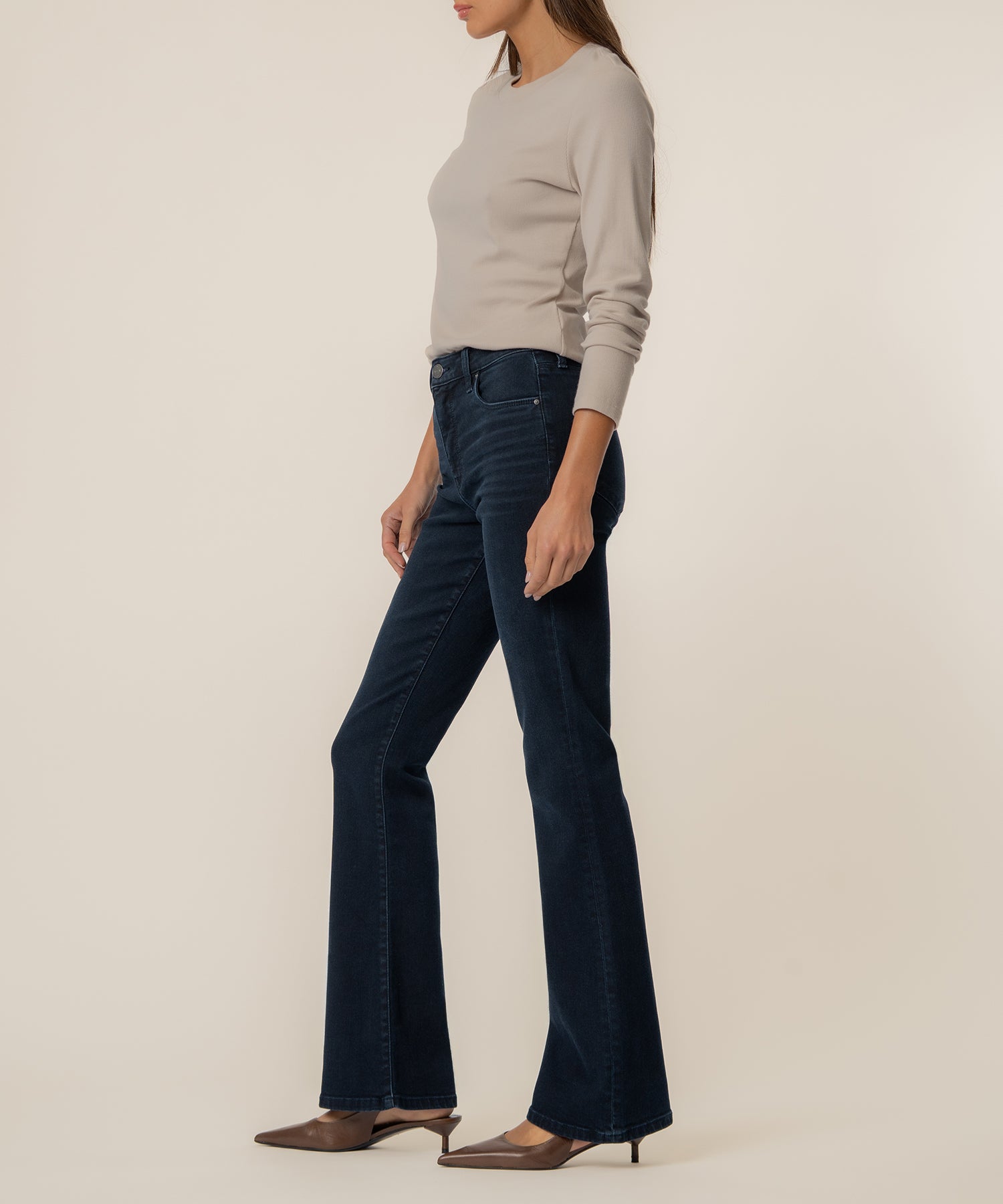 KUT Ana High Rise Fab Ab Flare - Ambitious - Mainstream Boutique