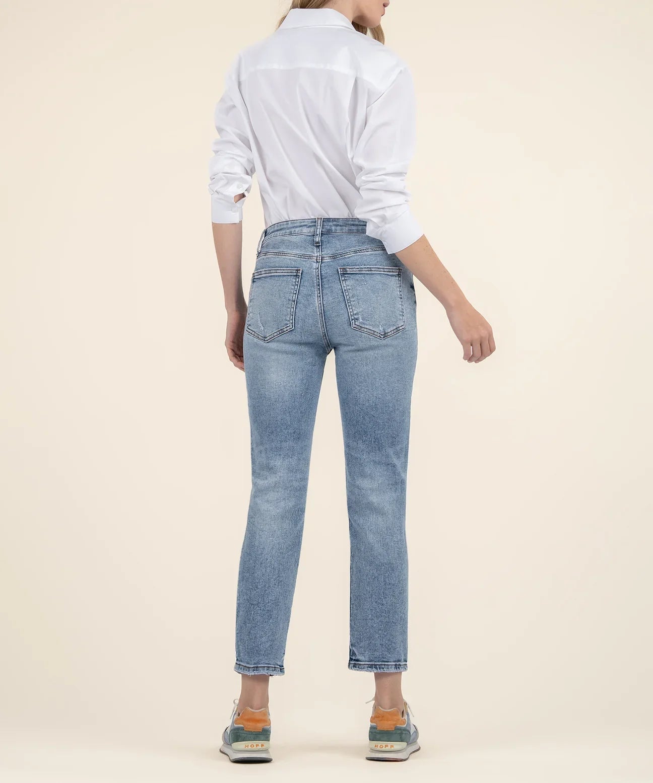 Rachael High Rise Fab Ab Mom Jeans - Mainstream Boutique