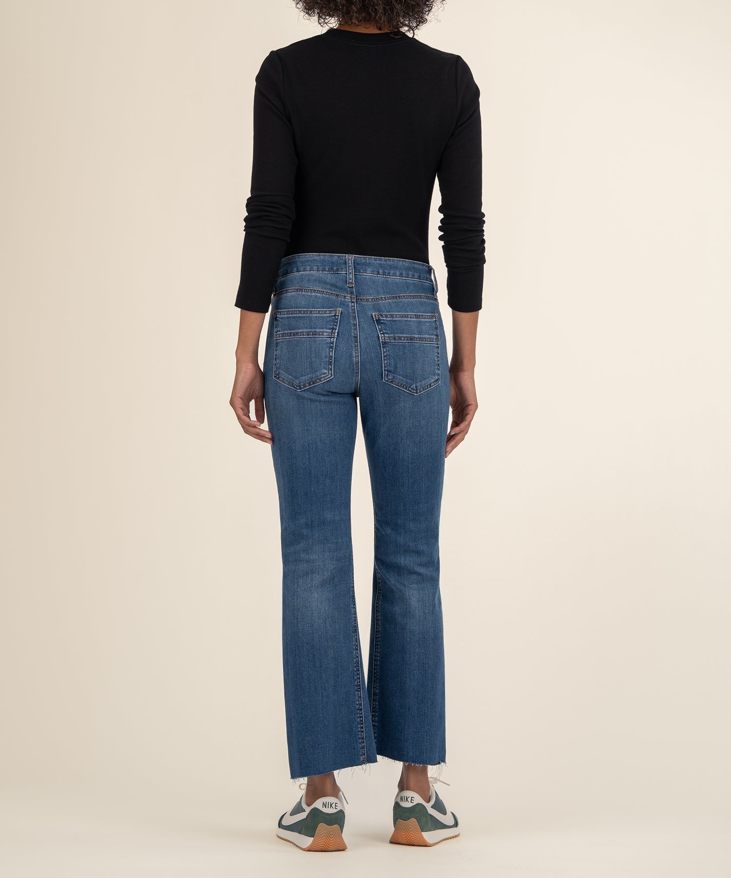 KUT Kelsey High Rise Ankle Flare - Unbreakable - Mainstream Boutique