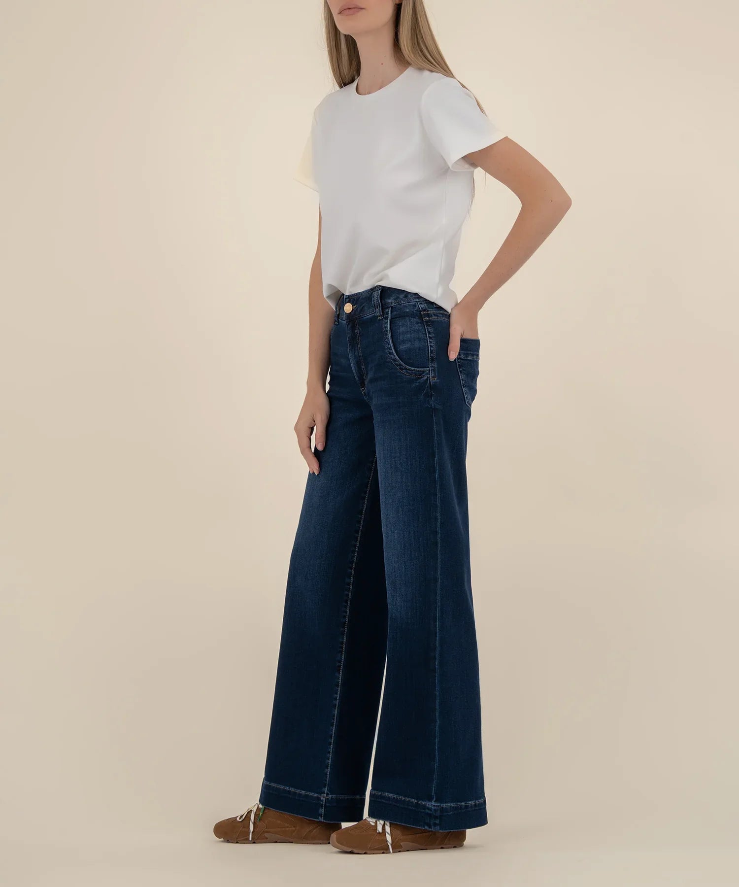 Meg High Rise Wide Leg Jean - Mainstream Boutique