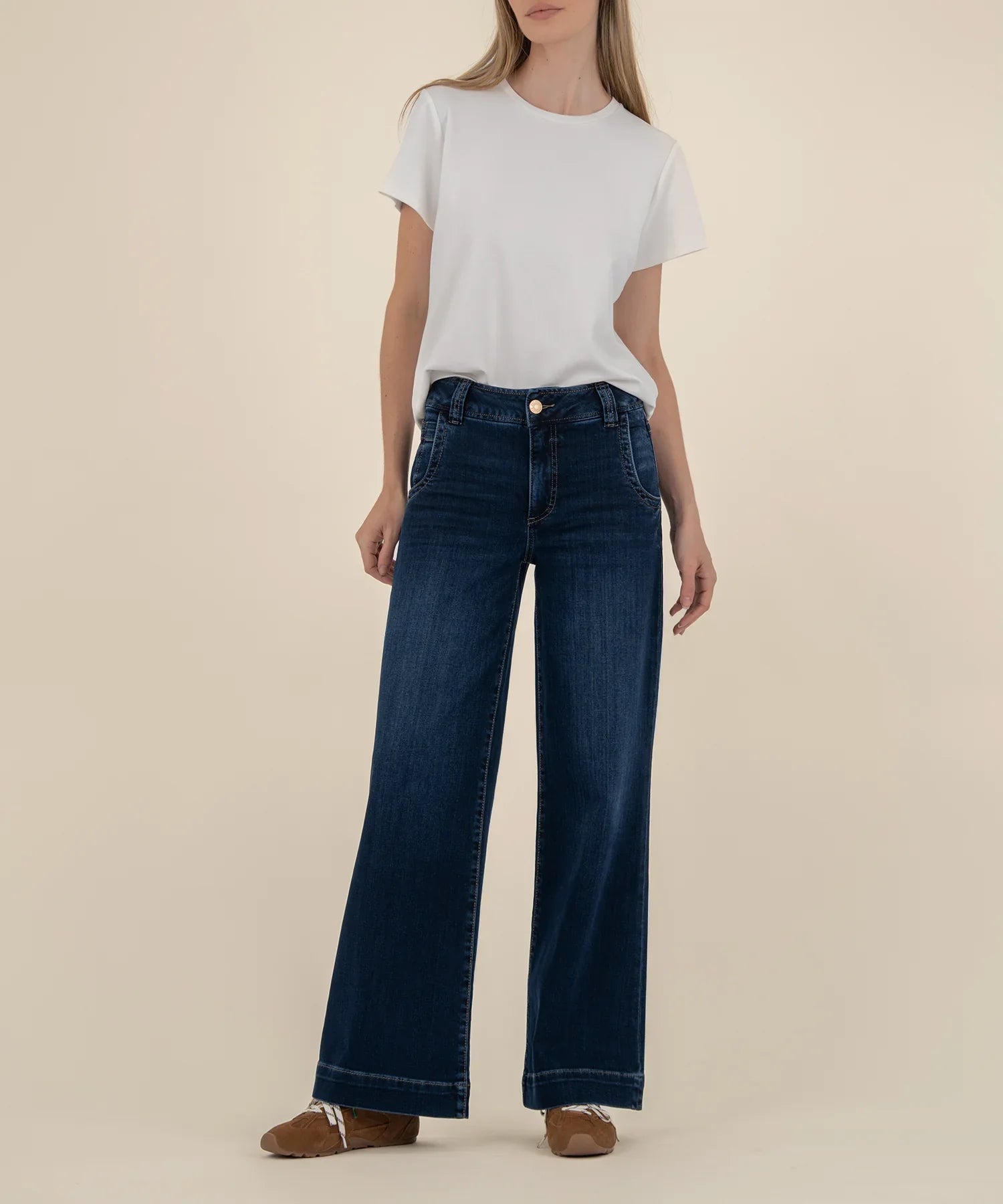 Meg High Rise Wide Leg Jean - Mainstream Boutique
