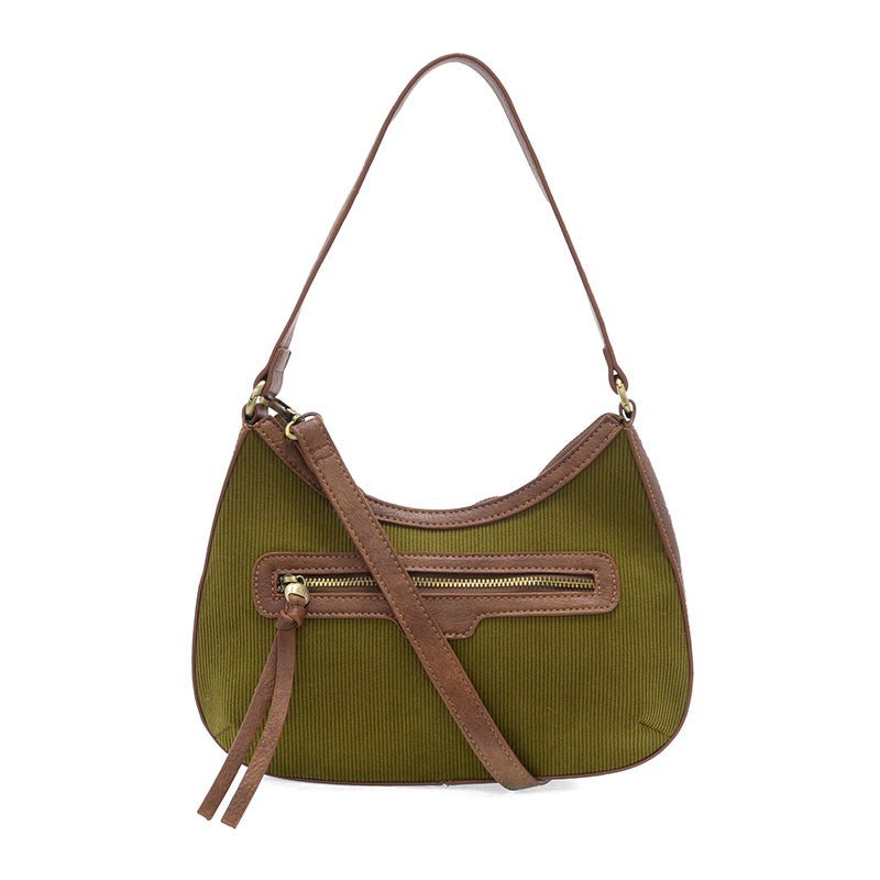 Corduroy Hobo Handbag - Mainstream Boutique