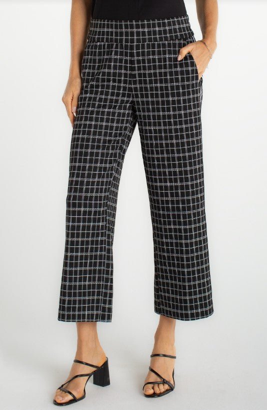 Liverpool Mabel Pull - On Cropped Stovepipe Pants With Side Stripe - Mainstream Boutique