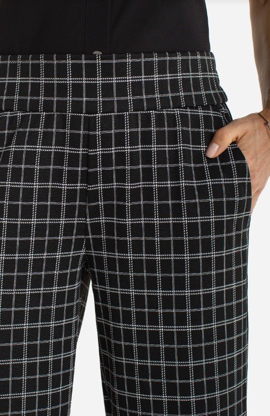 Liverpool Mabel Pull - On Cropped Stovepipe Pants With Side Stripe - Mainstream Boutique