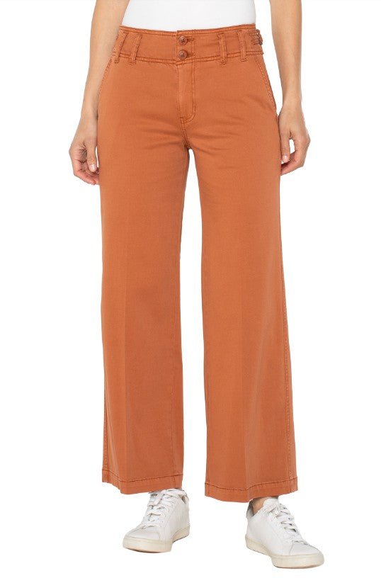 Spice Route Cinch Waist Pants - Mainstream Boutique