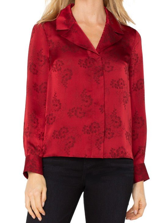 Scarlet Whisper Top - Mainstream Boutique