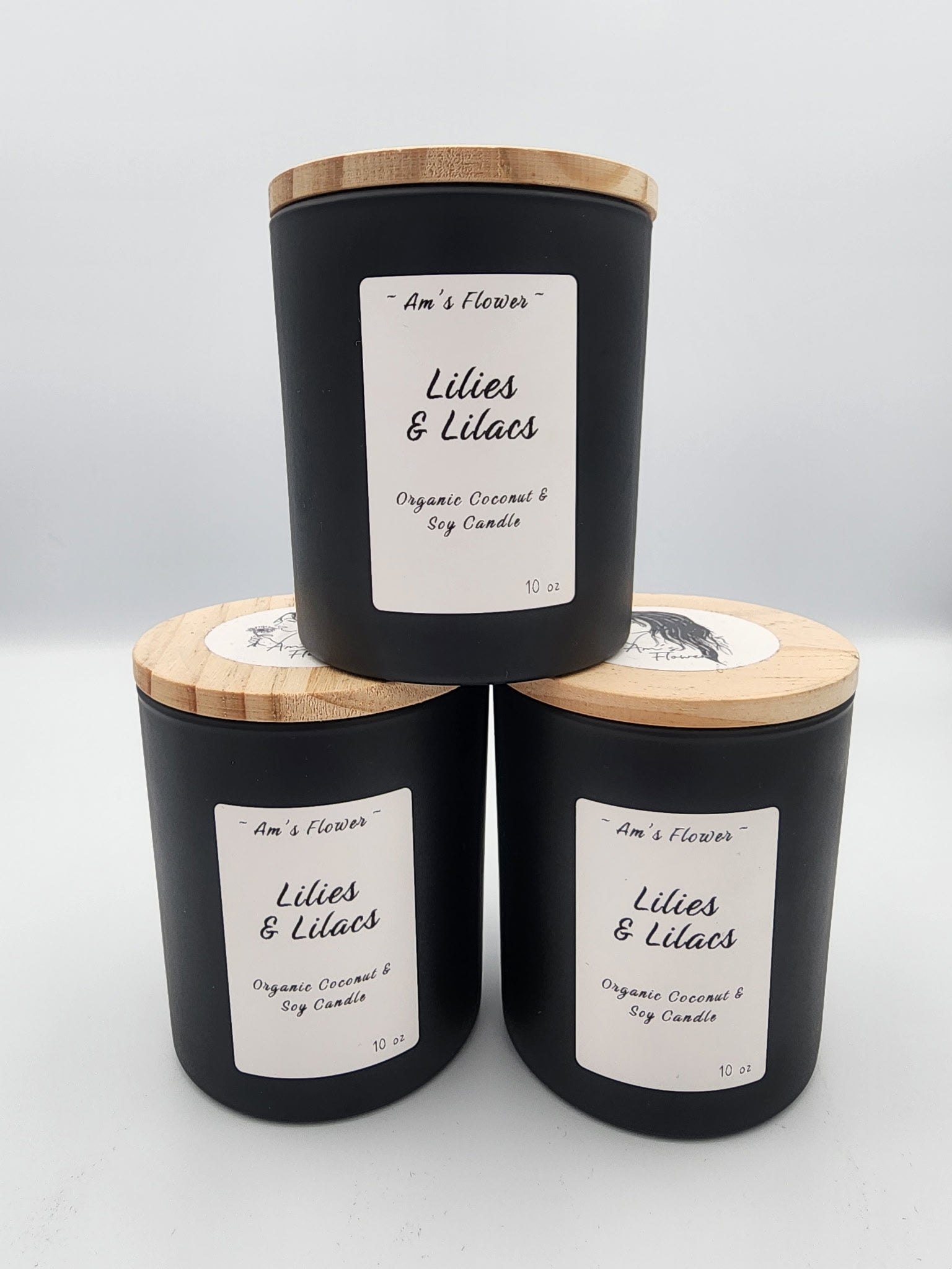 Flower Soy Candles - Mainstream Boutique