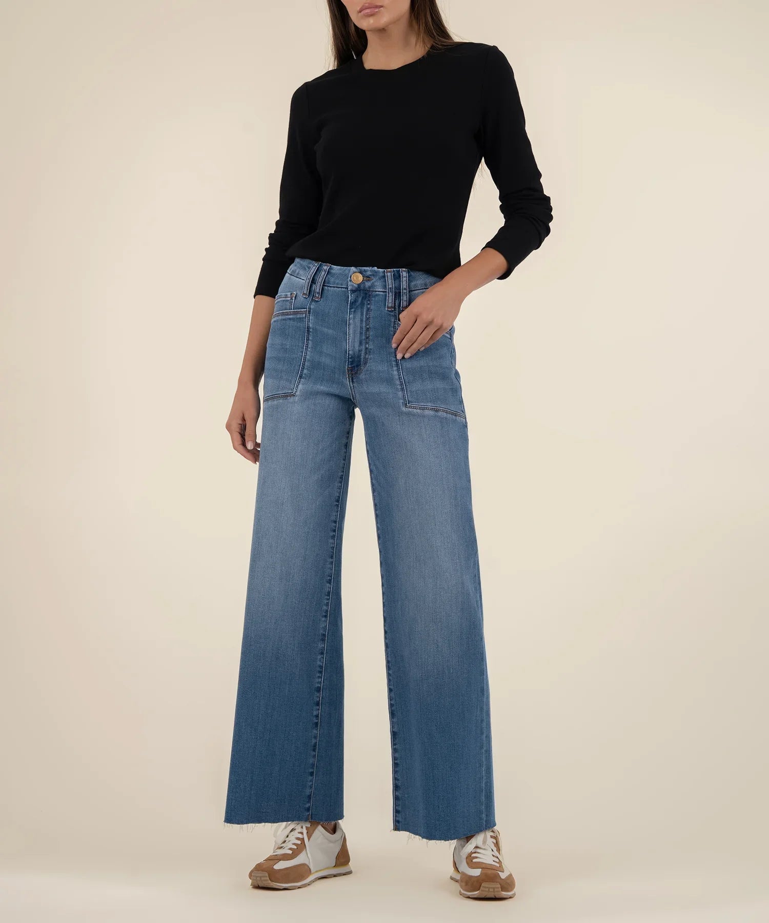 Meg High Rise Wide Leg - Mainstream Boutique