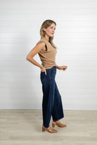 Mac And Me Skyrise Wide Leg With Tulip Hem - Mainstream Boutique