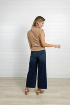 Mac And Me Skyrise Wide Leg With Tulip Hem - Mainstream Boutique