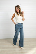 Mac And Me Harbor Breeze Wide Leg Denim - Mainstream Boutique