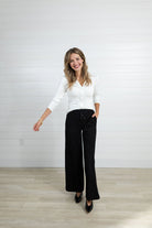 Mac And Me Ponte Utility Wide Leg Pant - Mainstream Boutique