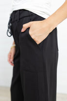 Mac And Me Ponte Utility Wide Leg Pant - Mainstream Boutique