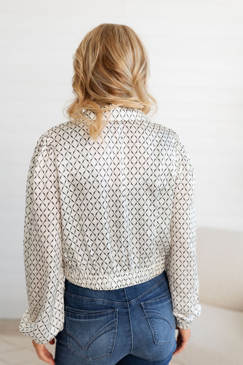 SCARF BLOUSE - Mainstream Boutique