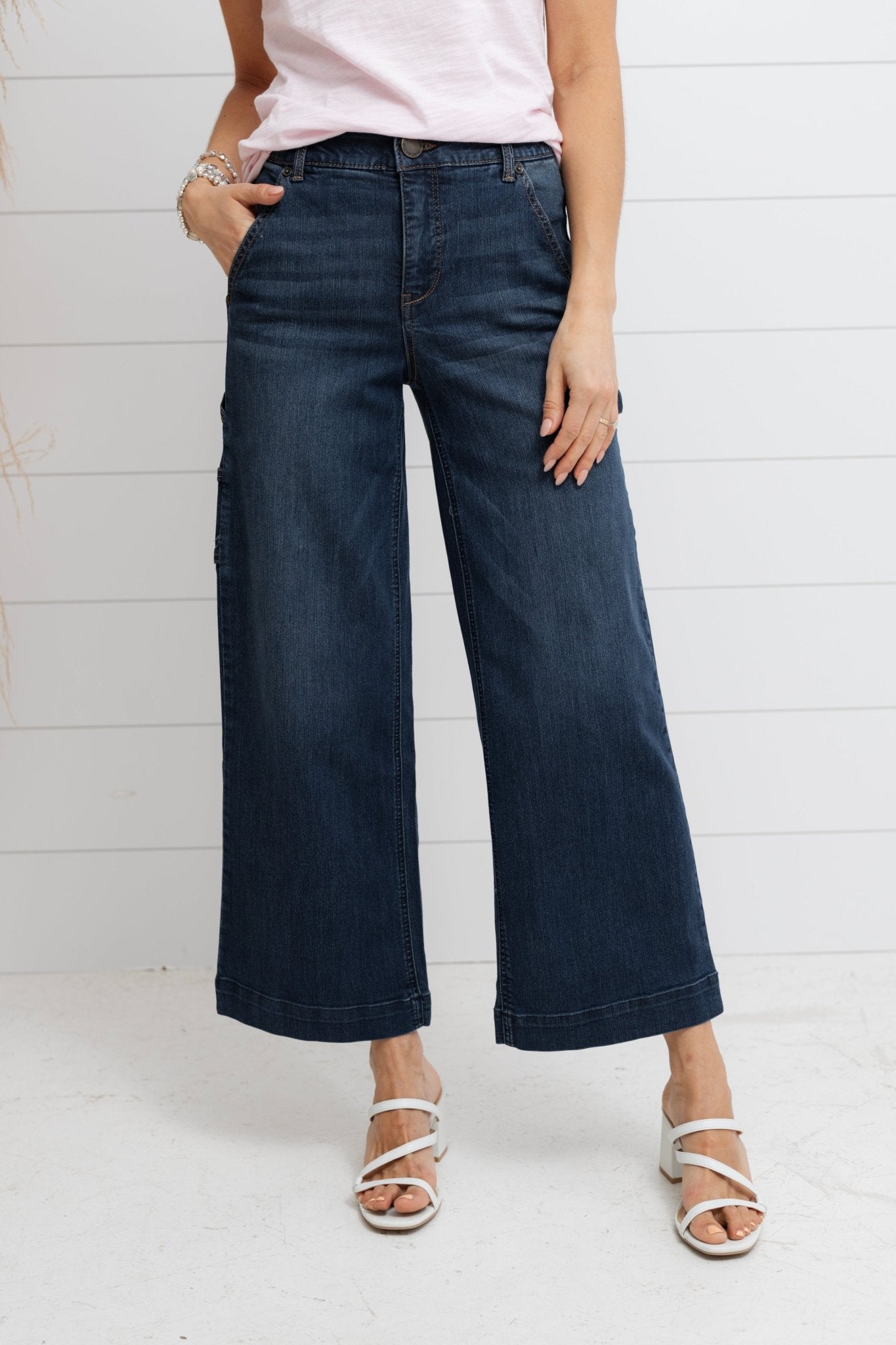 High Rise Carpenter Wide Leg - Mainstream Boutique