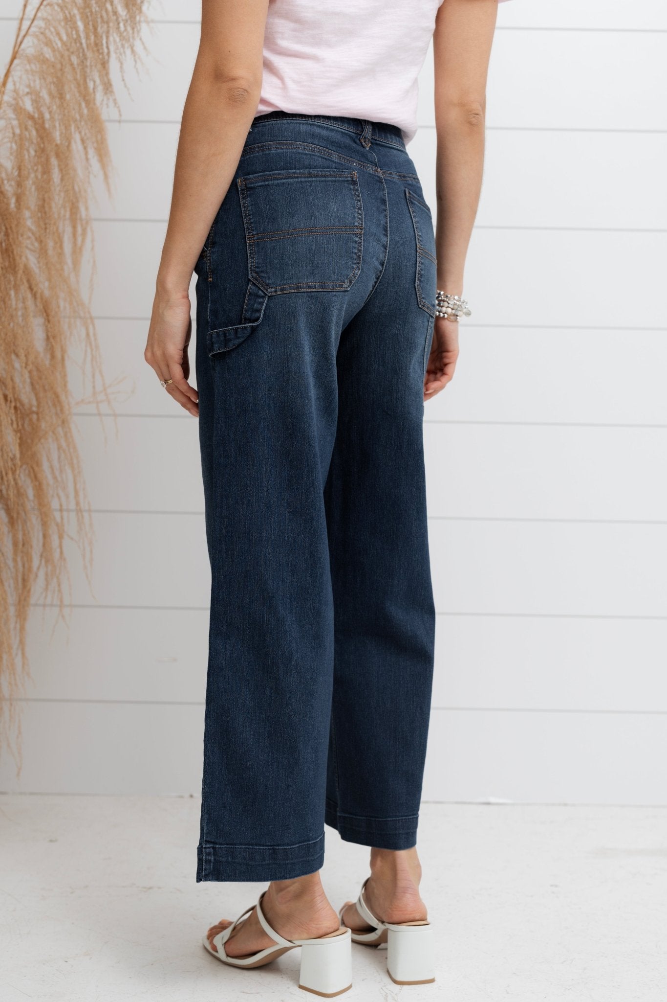 High Rise Carpenter Wide Leg - Mainstream Boutique
