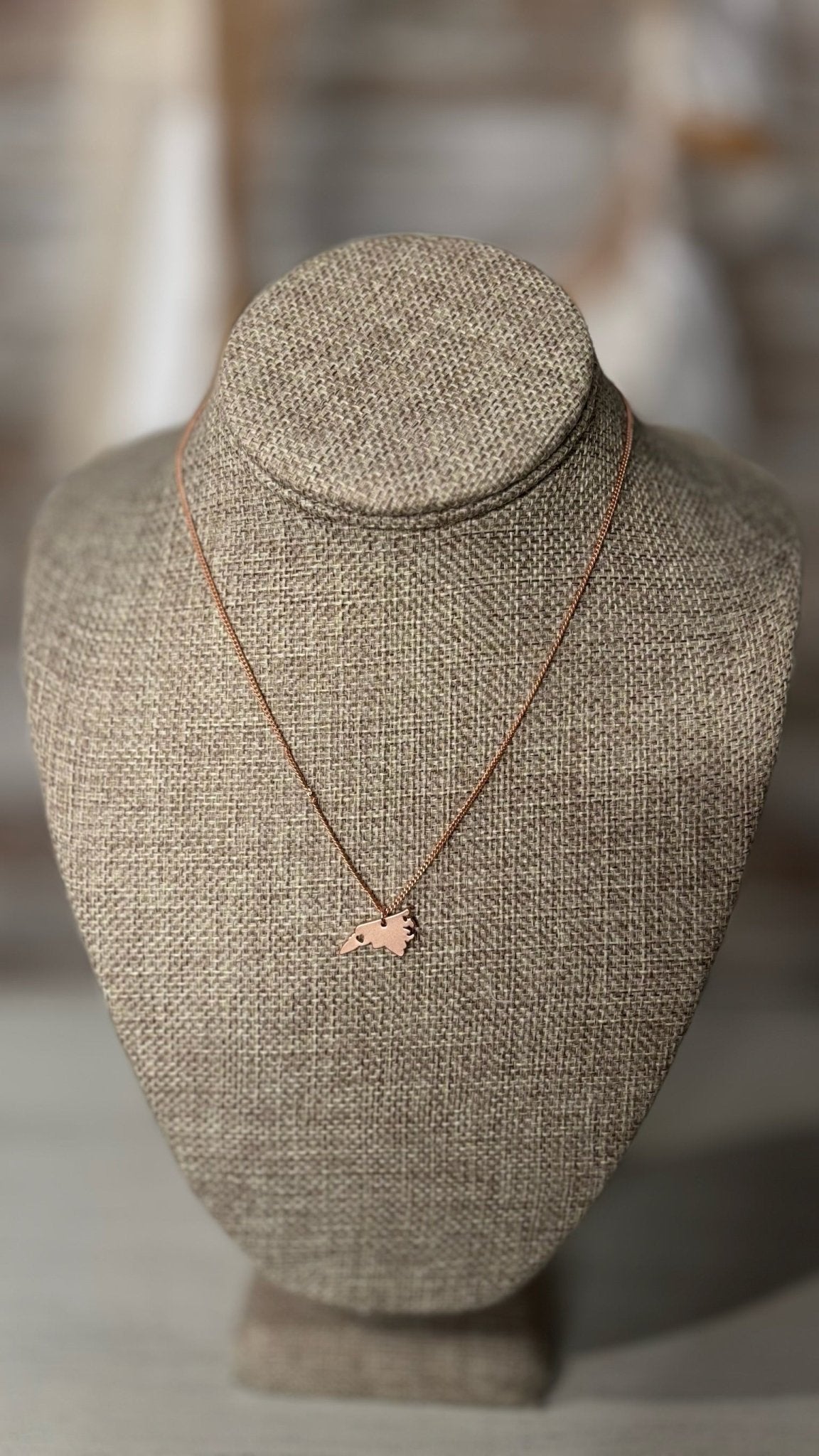 NC Has My Heart Necklace - Mainstream Boutique