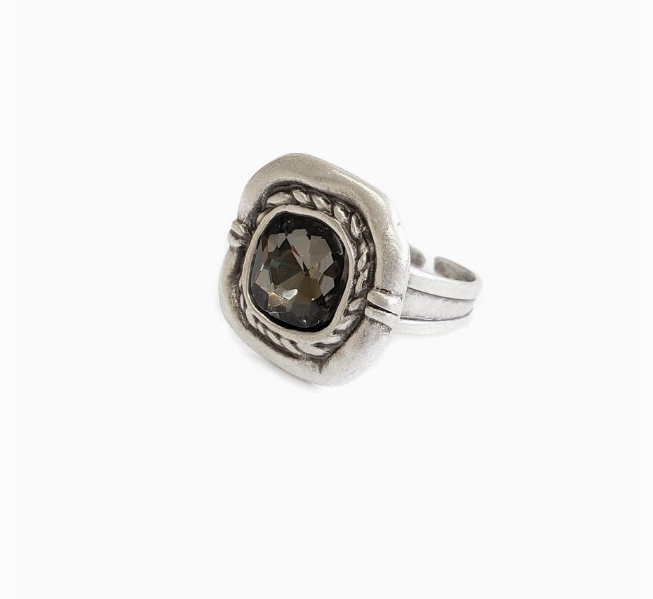 Midnight Mirage Adjustable Ring - Mainstream Boutique
