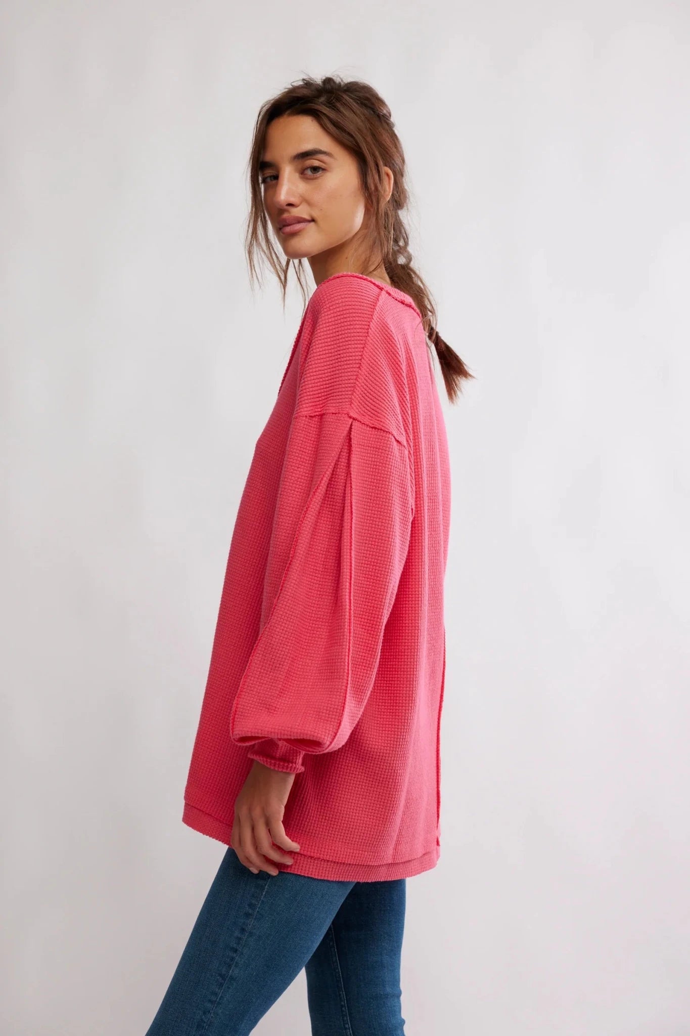 Free People Coast 2 Coast Thermal - Rouged Cheeks - Mainstream Boutique