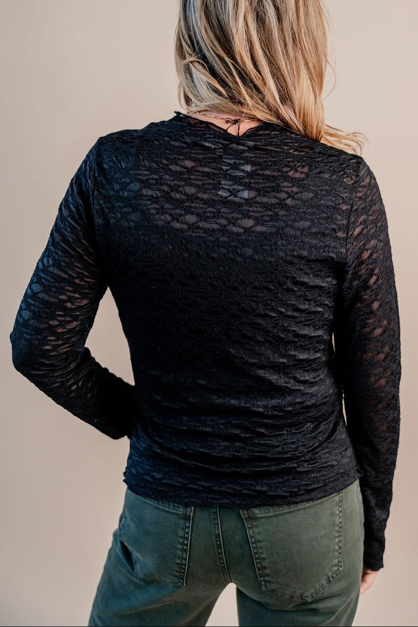Lace Lanell Top - Mainstream Boutique