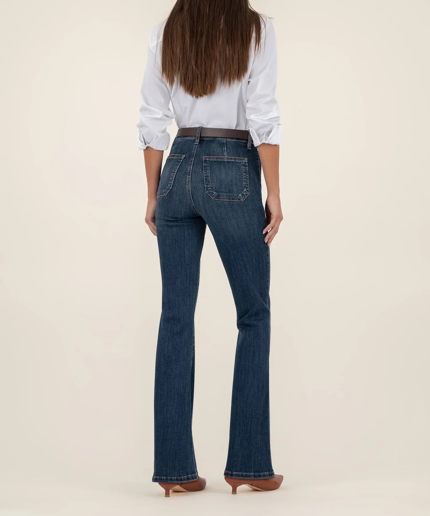 Ana Flare W/ Patch Pockets Jean - Mainstream Boutique