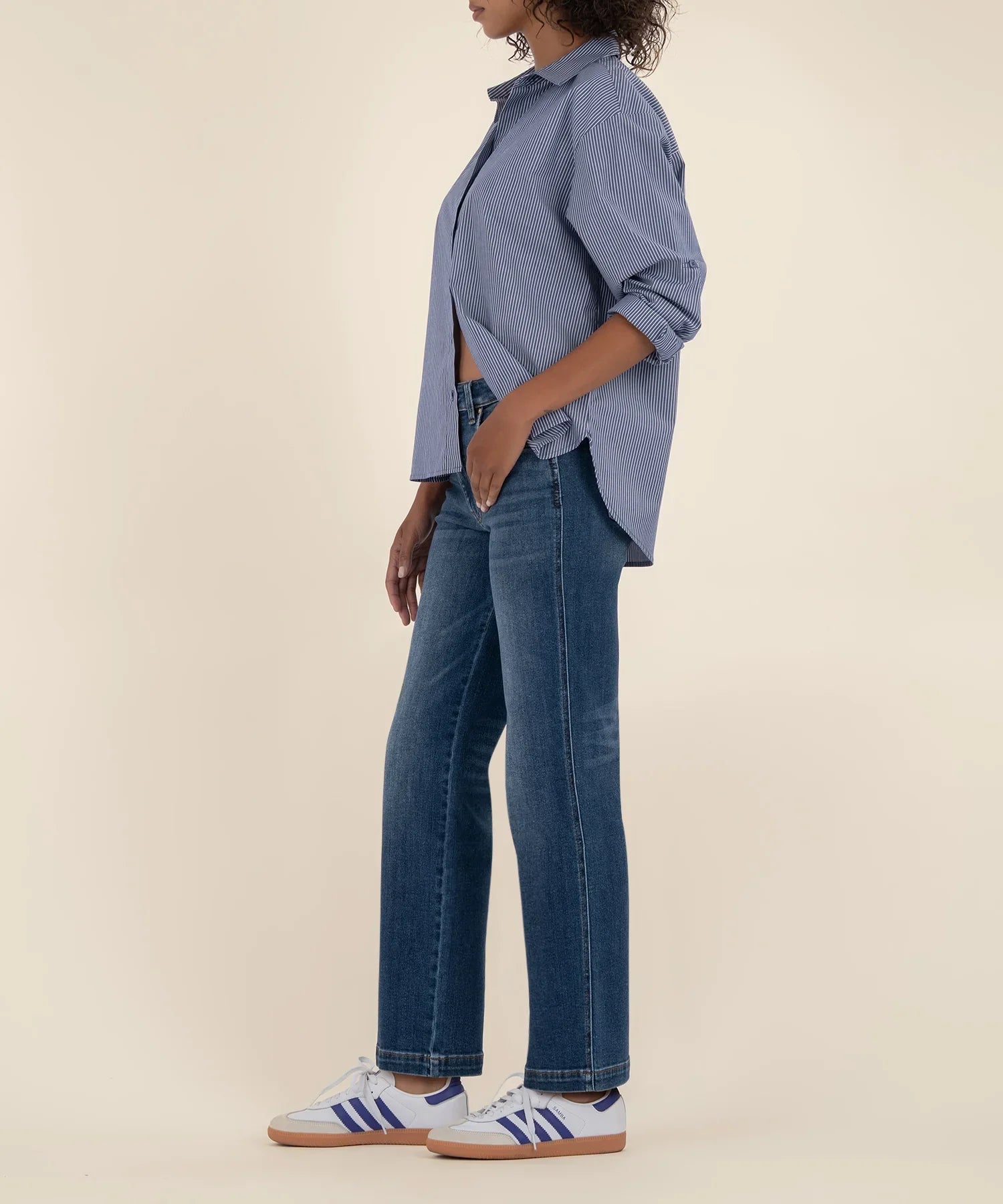 Pattie High Rise Straight Leg Jean - Mainstream Boutique