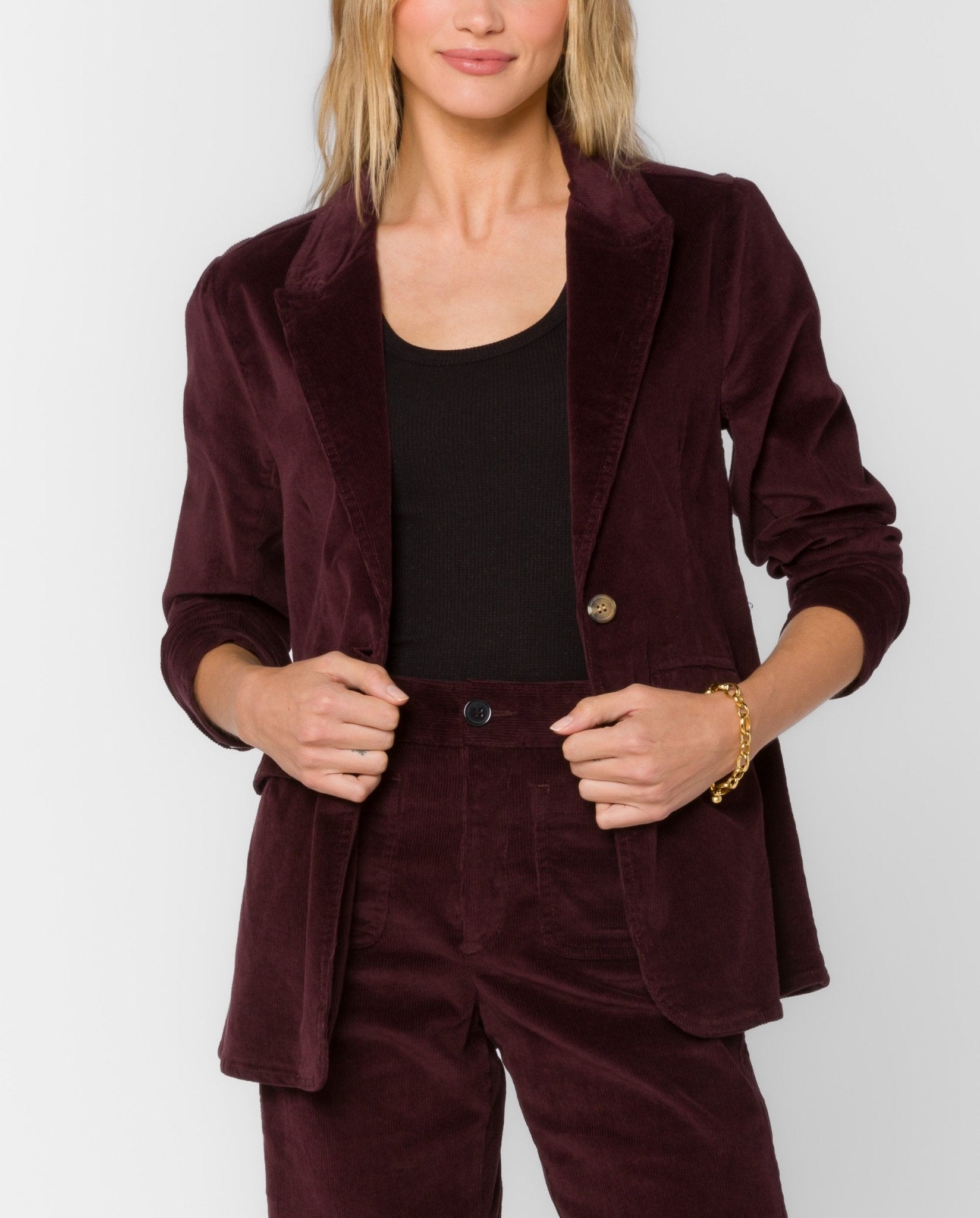Patty Velvet Blazer - Mainstream Boutique