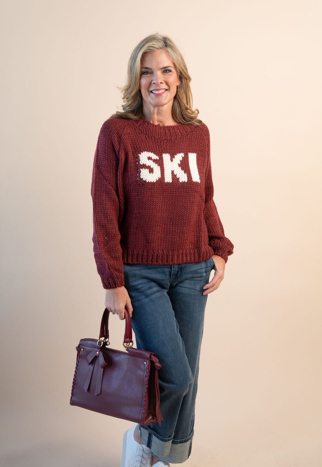 Ski Crewneck Sweater - Mainstream Boutique