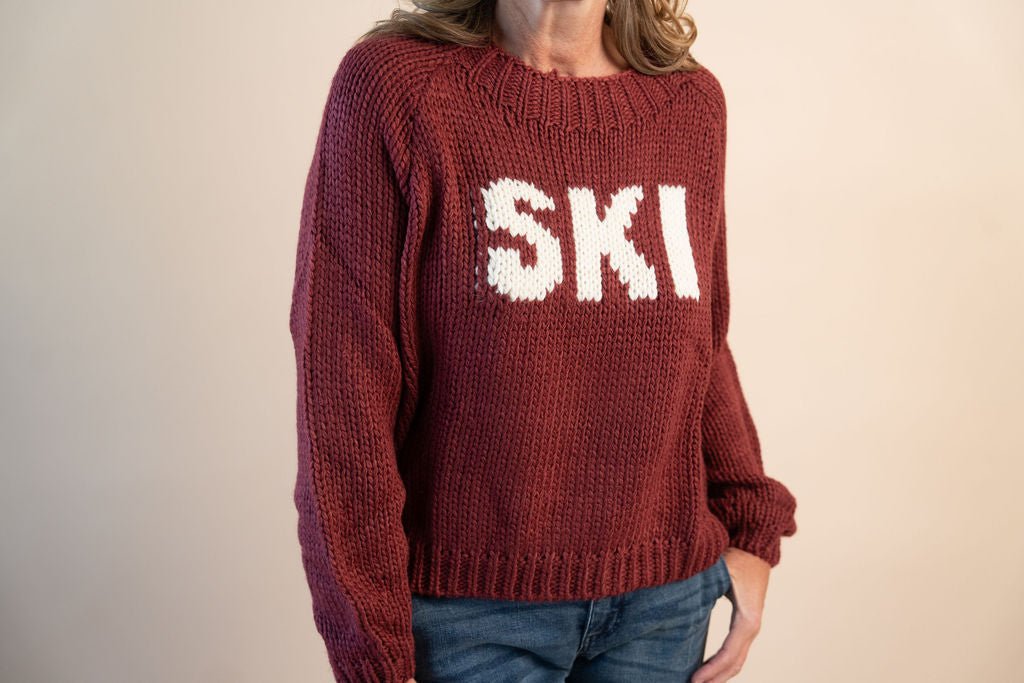 Ski Crewneck Sweater - Mainstream Boutique
