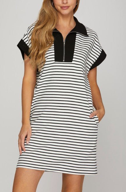 Coastal Cool Knit Dress - Mainstream Boutique