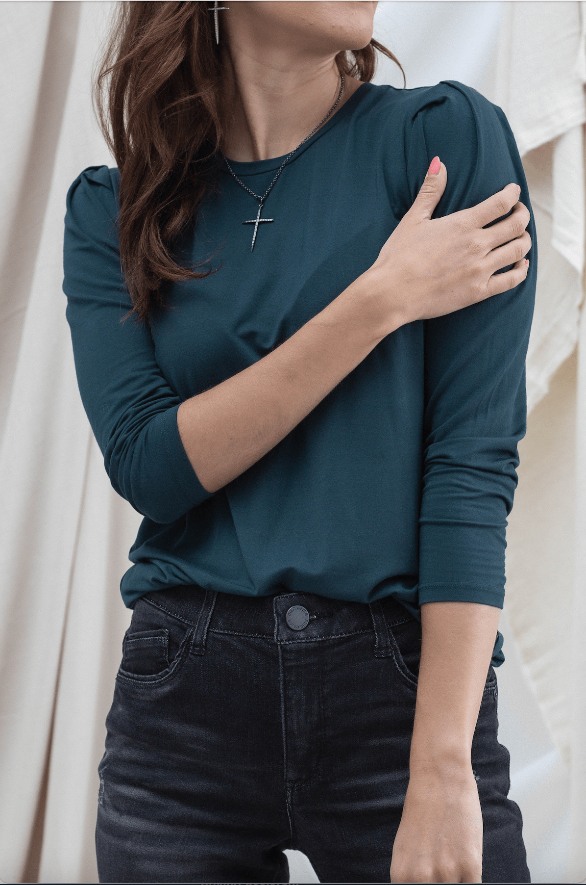 Envelope Sleeve Top - Mainstream Boutique