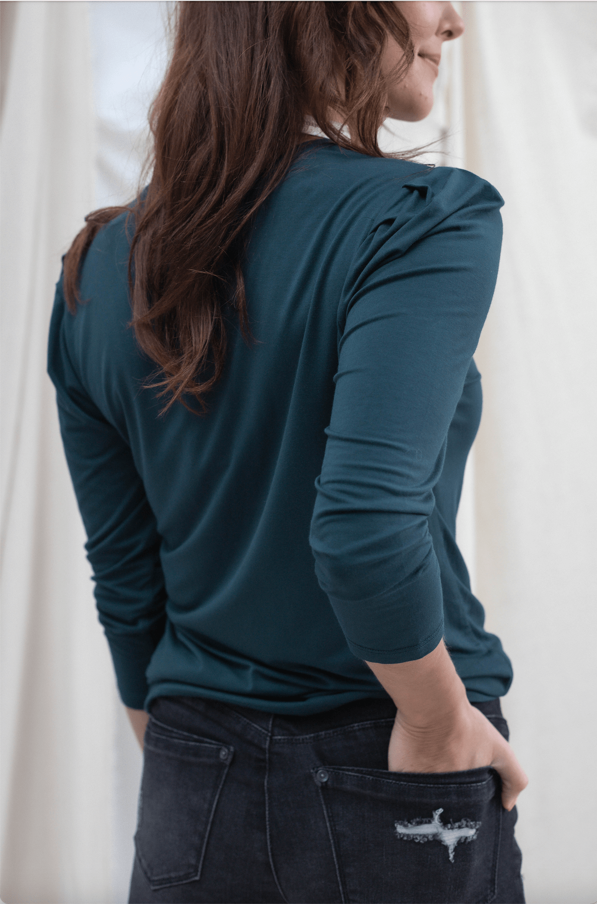 Envelope Sleeve Top - Mainstream Boutique