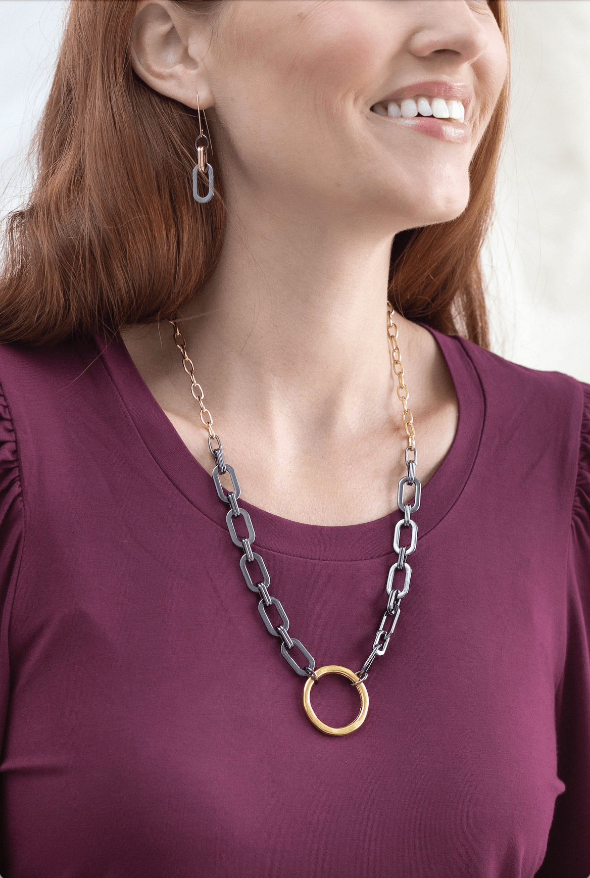 Lux Link Earrings - Mainstream Boutique