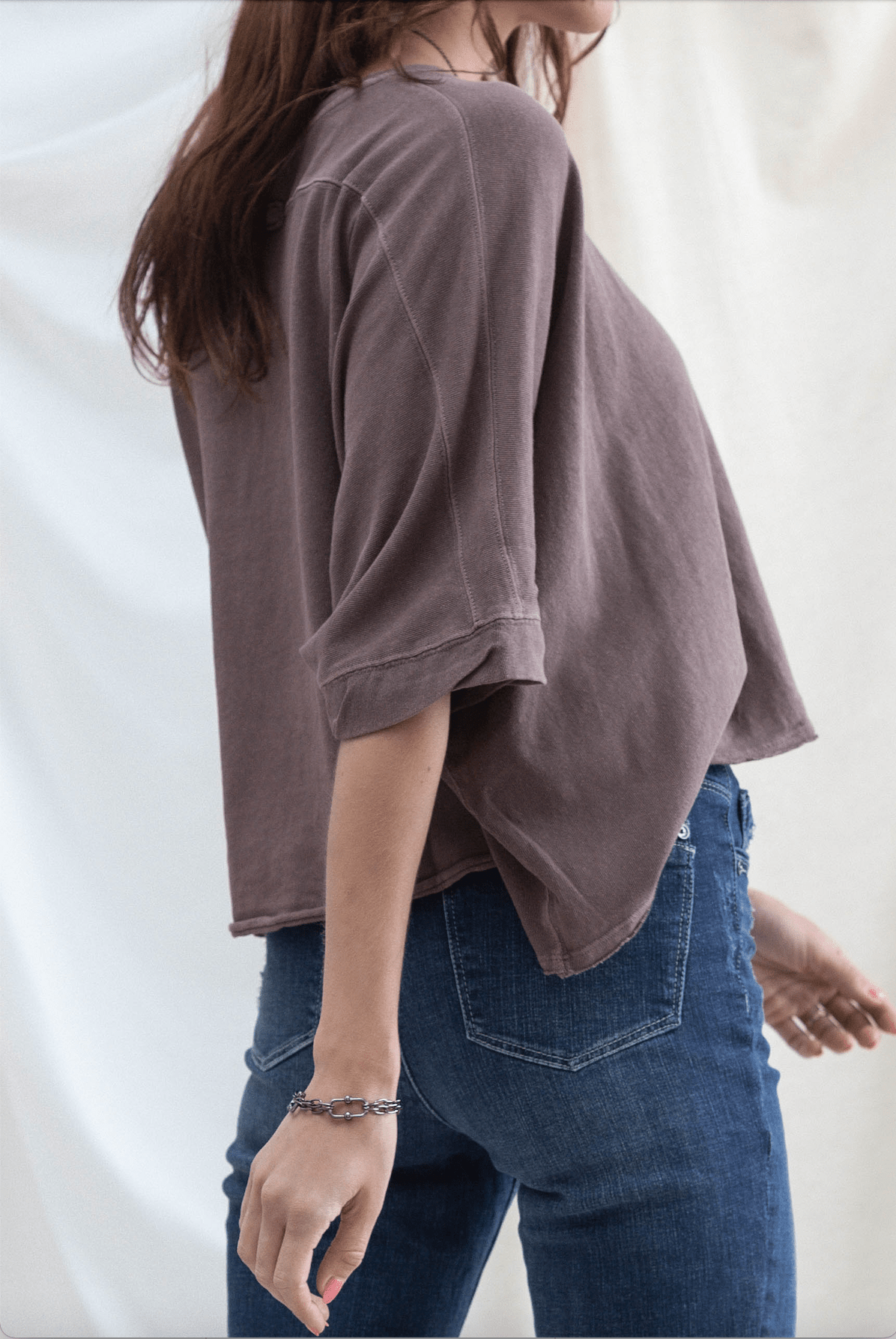 Vintage Swing Tee - Peppercorn - Mainstream Boutique