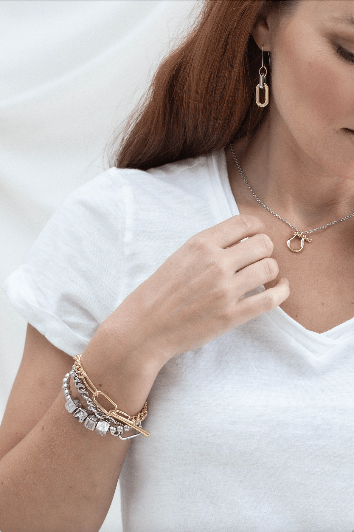 Lux Link Earrings - Mainstream Boutique