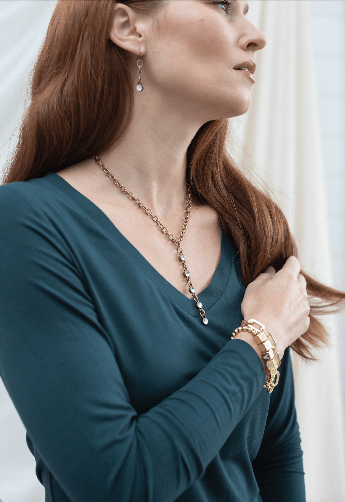 Cascade Diamond Drop Earring - Mainstream Boutique
