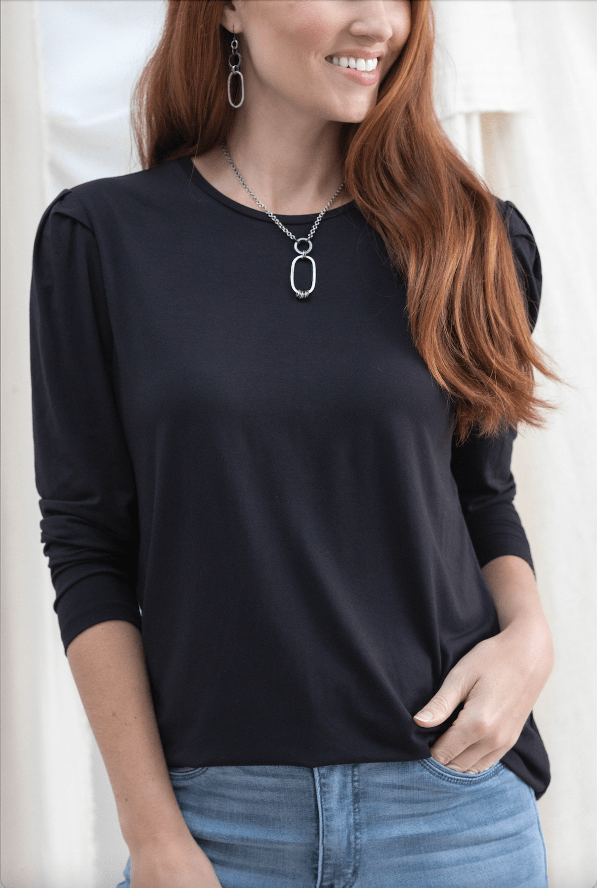 Envelope Sleeve Top - Mainstream Boutique