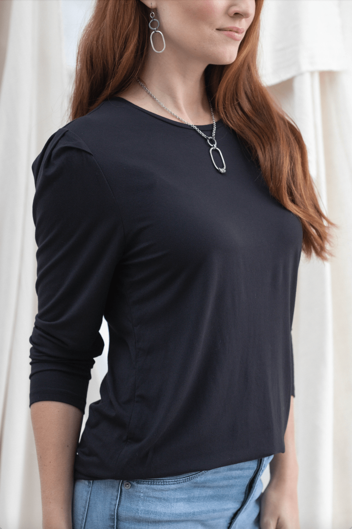 Envelope Sleeve Top - Mainstream Boutique