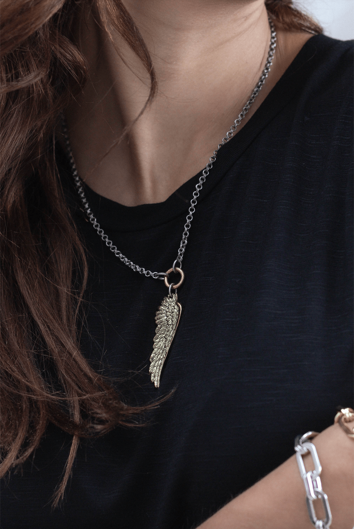 Angel Wing Necklace - Mainstream Boutique
