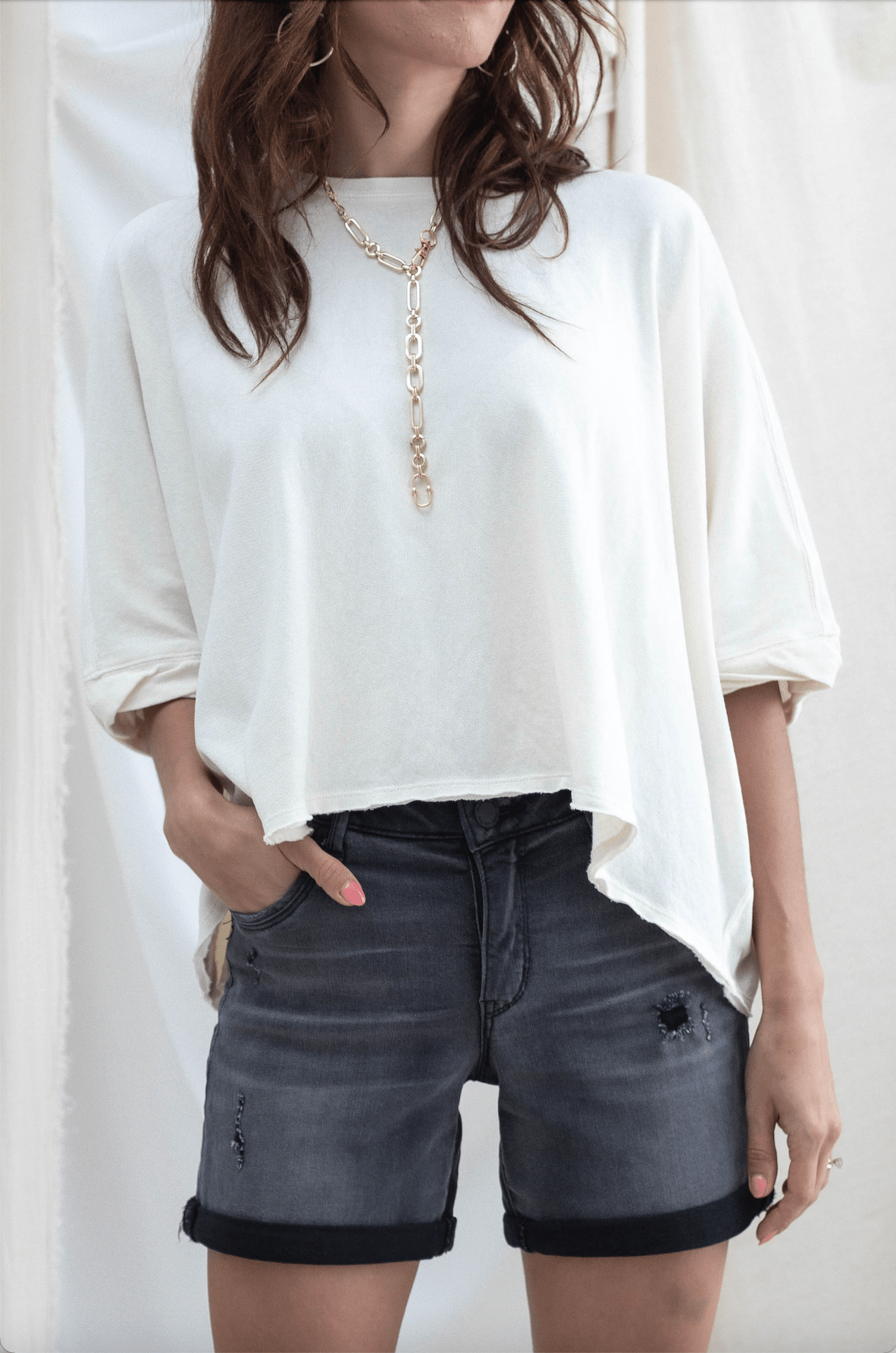 Vintage Swing Tee - Birch - Mainstream Boutique