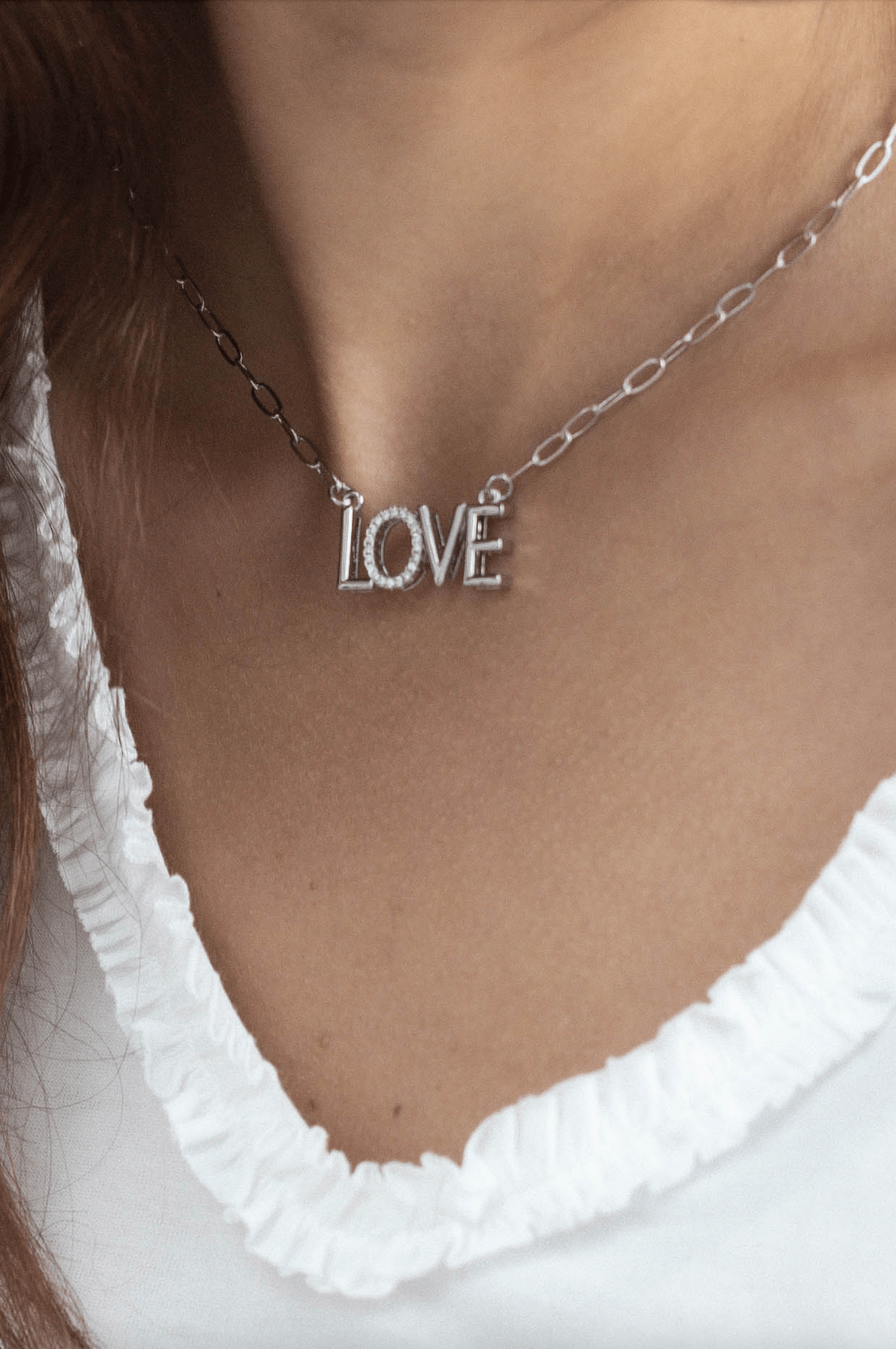 Dainty Love Box Necklace - Silver - Mainstream Boutique