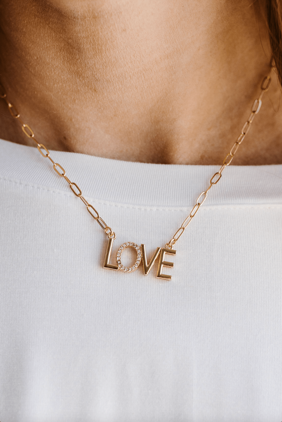 Dainty Love Box Necklace - Gold - Mainstream Boutique